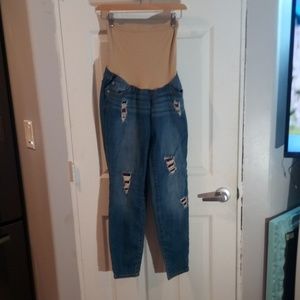 Indigo Blue Maternity Jeans (6)